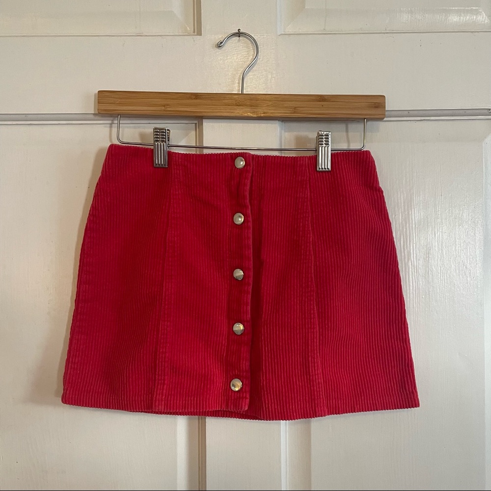 Corduroy Skirt